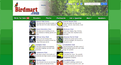 Desktop Screenshot of birdmart.com